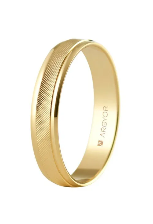Alianza de oro amarillo 4mm. Argyor 5140501