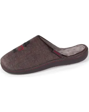 Calzado de casa de Hombre  DESCALZA CUADROS ISOTONER GRIS