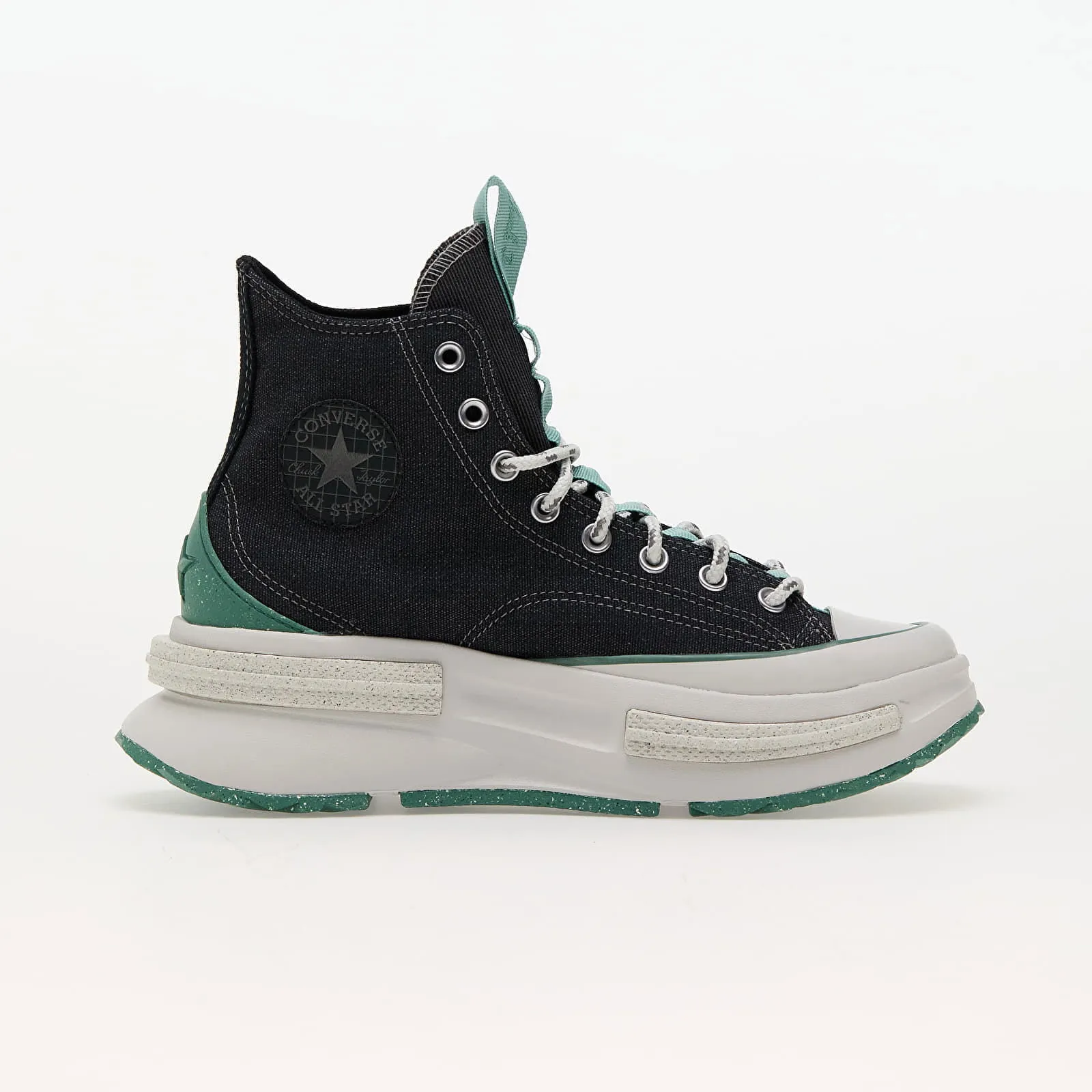 Converse Run Star Legacy Cx Platform Mixed Materials Black/ Admiral Elm/ Fossilized